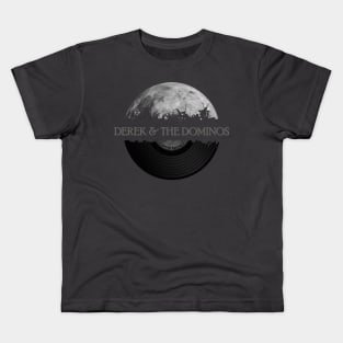 Derek and the Dominos moon vinyl Kids T-Shirt